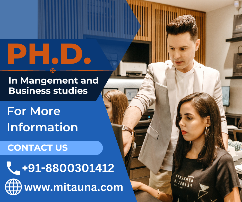 PhD Management and Business Studies